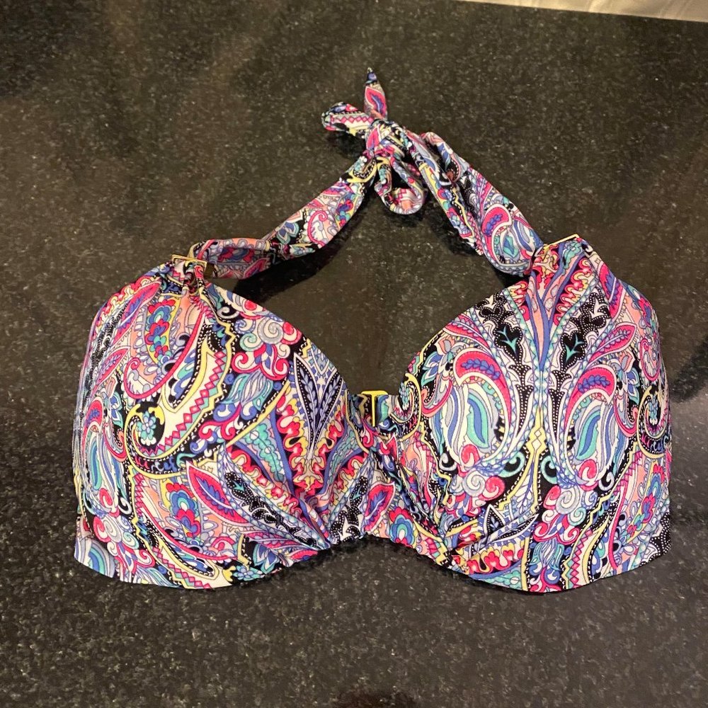 Victoria's Secret Paisley Swim Top